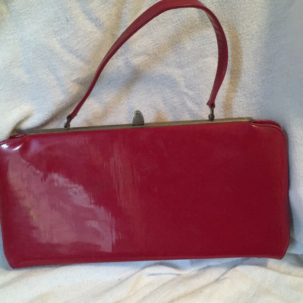 Vintage purse Red